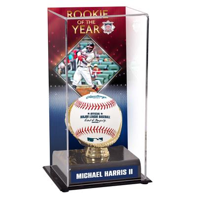 Fanatics Authentic Michael Harris II Atlanta Braves 2022 National League Rookie of the Year Vitrine mit Bild Image