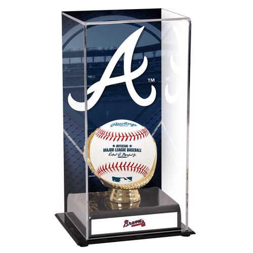 Sublimierte Vitrine mit Bild der Atlanta Braves