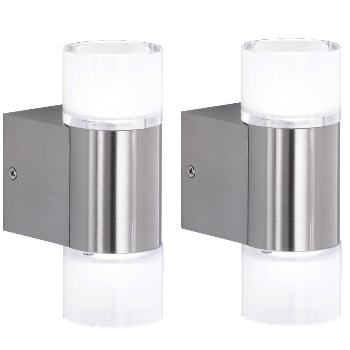 Mendler 2er-Set Trio LED Wandleuchte RL181, Strahler Wandlampe, inkl. Leuchtmittel Image