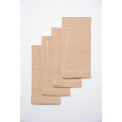 AMETHYST 4 PK NAPKINS by LINTEX LINENS in Brown (Size 18" X 18")