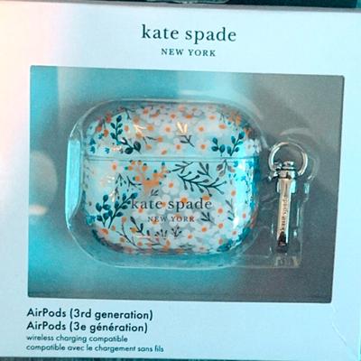 Kate Spade Cell Phones & Accessories | Kate Spade Airpod Gen 3 Case - Floral Design | Color: Pink/White | Size: Os