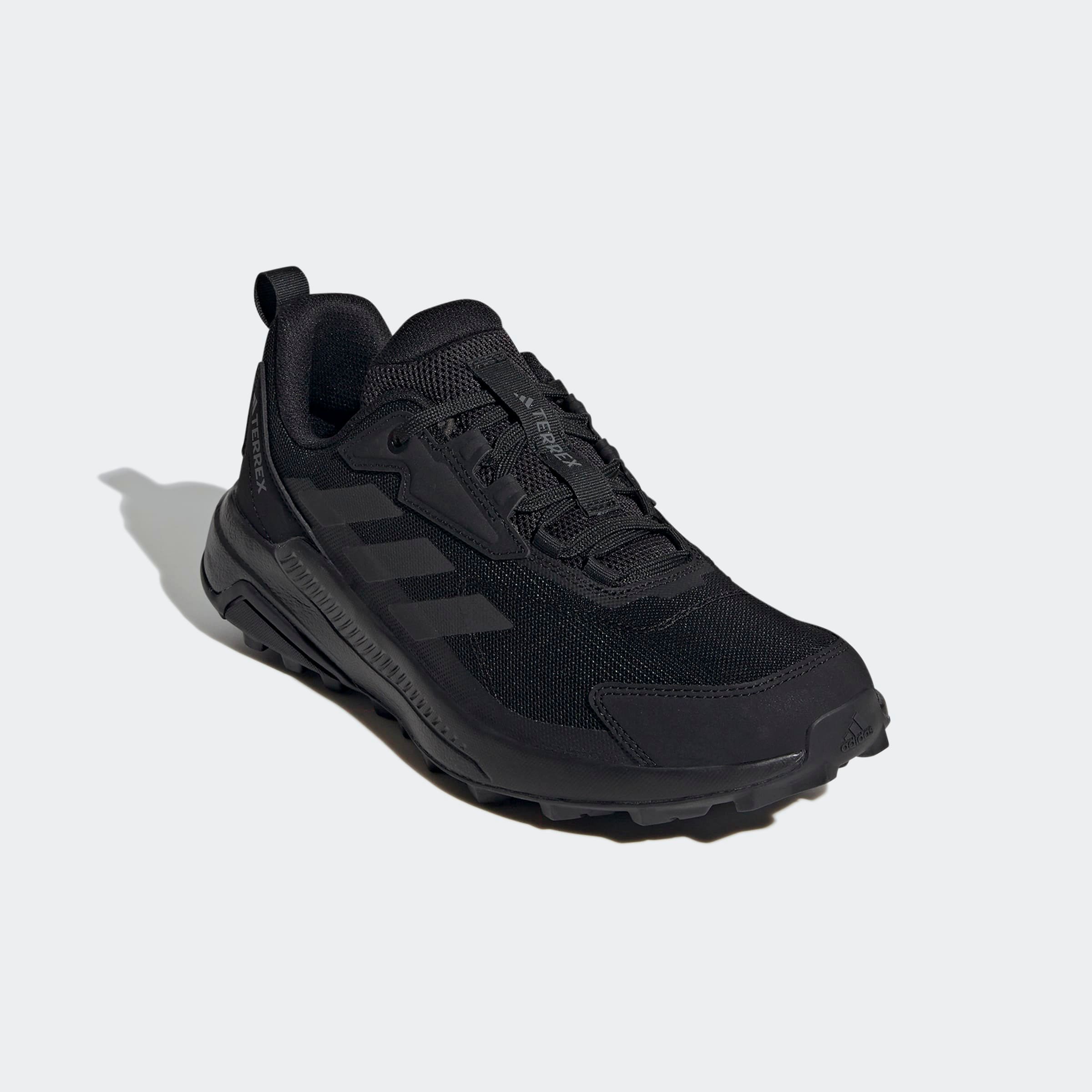 Wanderschuh ADIDAS TERREX "TERREX ANYLANDER", Damen, Gr. 43, schwarz (core schwarz, core schwarz, grau four), Textil, Schuhe Wanderschuh