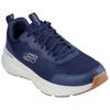Slip-On Sneaker SKECHERS "EDGERIDE", Herren, Gr. 47,5, blau (navy, weiß), Textil, sportlich, Schuhe, Slipper, Schlupfschuh, Freizeitschuh mit RELAXED FIT™ Funktion