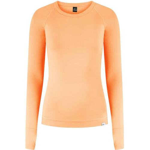 SMILODOX Damen Sweatshirt Lorie, Größe L in Orange