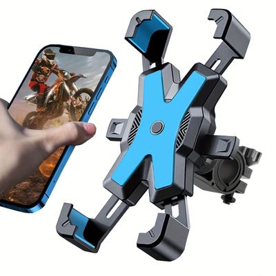 TEMU Motorcycle Bike Phone Mount, 360Â° Bike Phone Holder Mount Handlebar Or Mirror For Dirt Bikes, Scooter, Bicycle, Electric Bike, Fit Most Mobile Phones