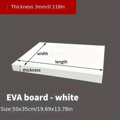 TEMU High-density Eva Foam Sheets For Diy Crafts & Cosplay Props - 1mm To 10mm , , 14