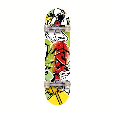 TEMU Beginners Skateboard - Vibrant Multi- Skateboard, 31*8 Inch 7ly-maple For Beginners Load 220.46lb 7 Layer Deck With Safe Non-slip Surface,