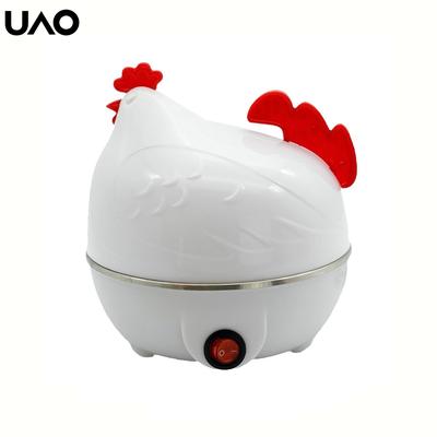 TEMU Egg Steamer Kitchen Appliances, Heating Plug- Cooker, Chicken Egg Cooker, Stainless Steel Heating Plate And Food-grade Pp Plastic, Steaming 7 Eggs