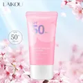 Sakura Crema solare Protezione solare per il viso Spf50 Gel Lozione isolante Crema Creme sbiancanti Idratante viso Illuminare