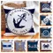 Fodera per cuscino nautica personalizzata cuscino personalizzato con nome della barca federa decorativa per cuscino decorazioni per la casa per divano camera da letto all