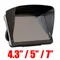 Accessori per la navigazione GPS Telaio da 4,3/5/7/pollici GPS Parasole universale Parasole Schermo