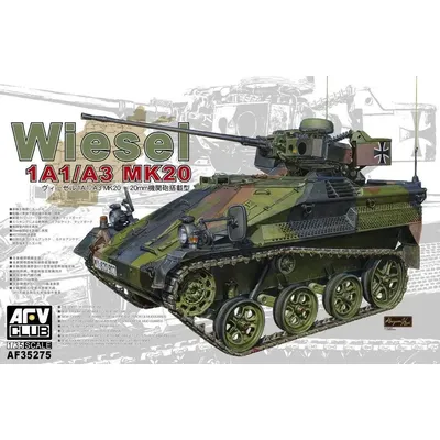 AFV Club AF35275 1/35 Skala Wiesel 1A1/A3 Mk20 Montieren Modell Kit Image