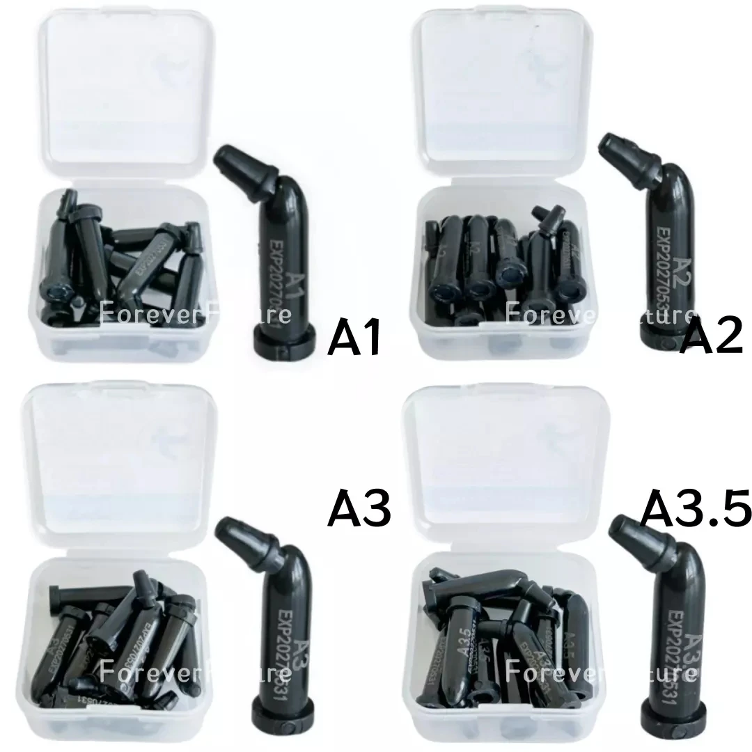 Dental Unidose Kapseln Verbundharz Lichthärtende Kapsel Vita Shade 0,3 g/Stück A1/A2/A3/A3,5 Image