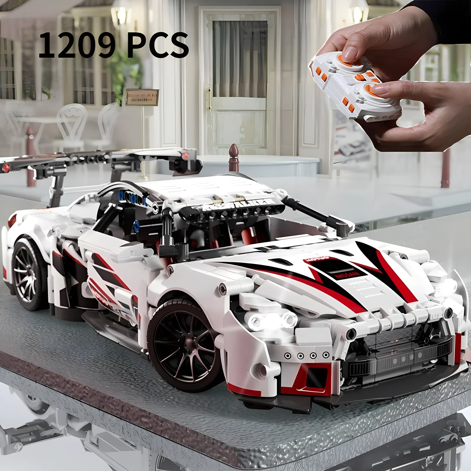 1:14 bloc de construction voiture de sport RC jouet voiture bloc de construction jouet cadeau d