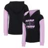 PSG Core Repeat Hoodie - Black/Pink Girls