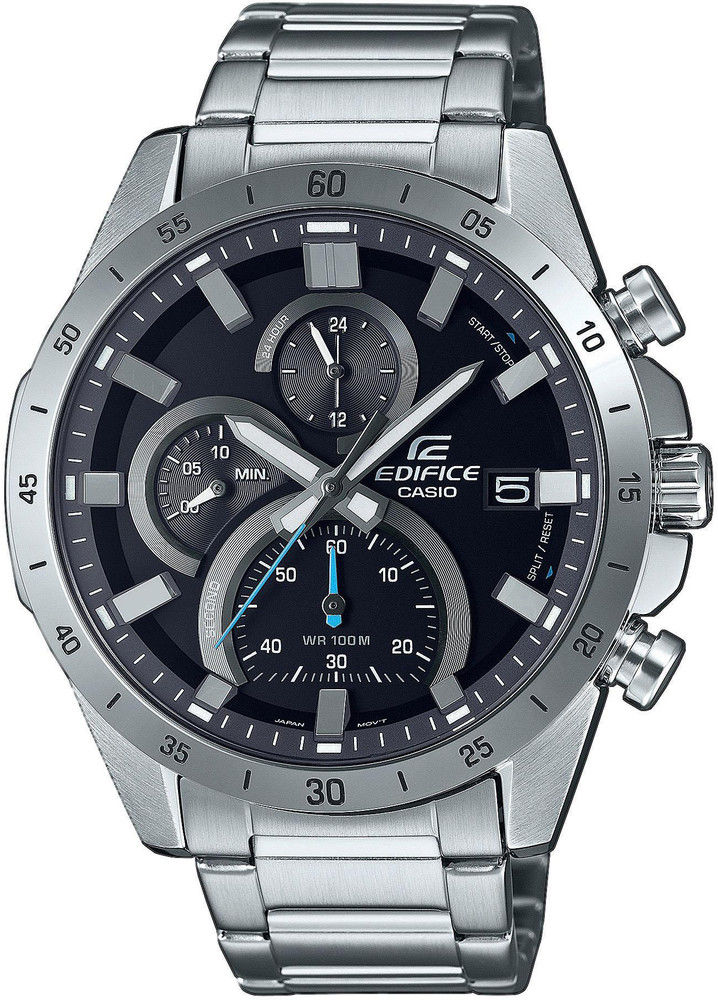 Casio Edifice Mens Silver Watch EFR-571D-1AVUEF Stainless Steel - One Size | Casio Sale | Discount Designer Brands