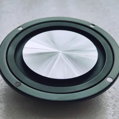 2PCS GHXAMP 3 inch 89mm CD Metal Pattern Bass Radiator Passive Diaphragm Plate (Not a speaker)