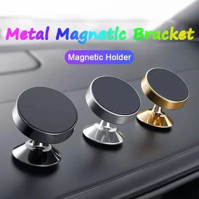 Magnetic Car Phone Holder Magnet Mount Mobile Cell Phone Stand GPS Support For iPhone 14 13 12 Pro