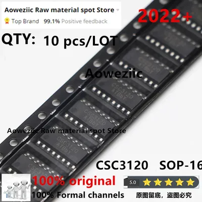Aoweziic 2022+ 100% New Original CSC3120 Substitute 2092 SOP-16 Mono Audio Amplifier Chip