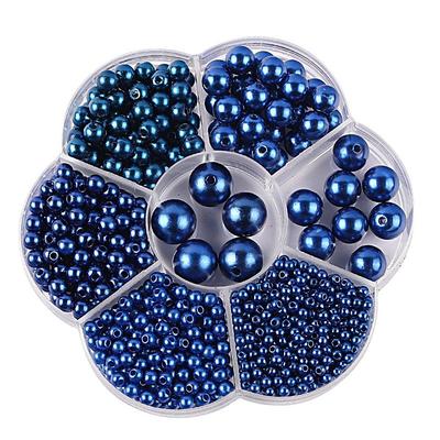 1150pcs Black Pearl Beads for Jewelry Making Plastic Pearl Beads Loose Round Faux Pearl Beads with Holes for DIY Crafts Earring Choker Necklace Bracelet Making 3/4/5/6/8/10/12mm