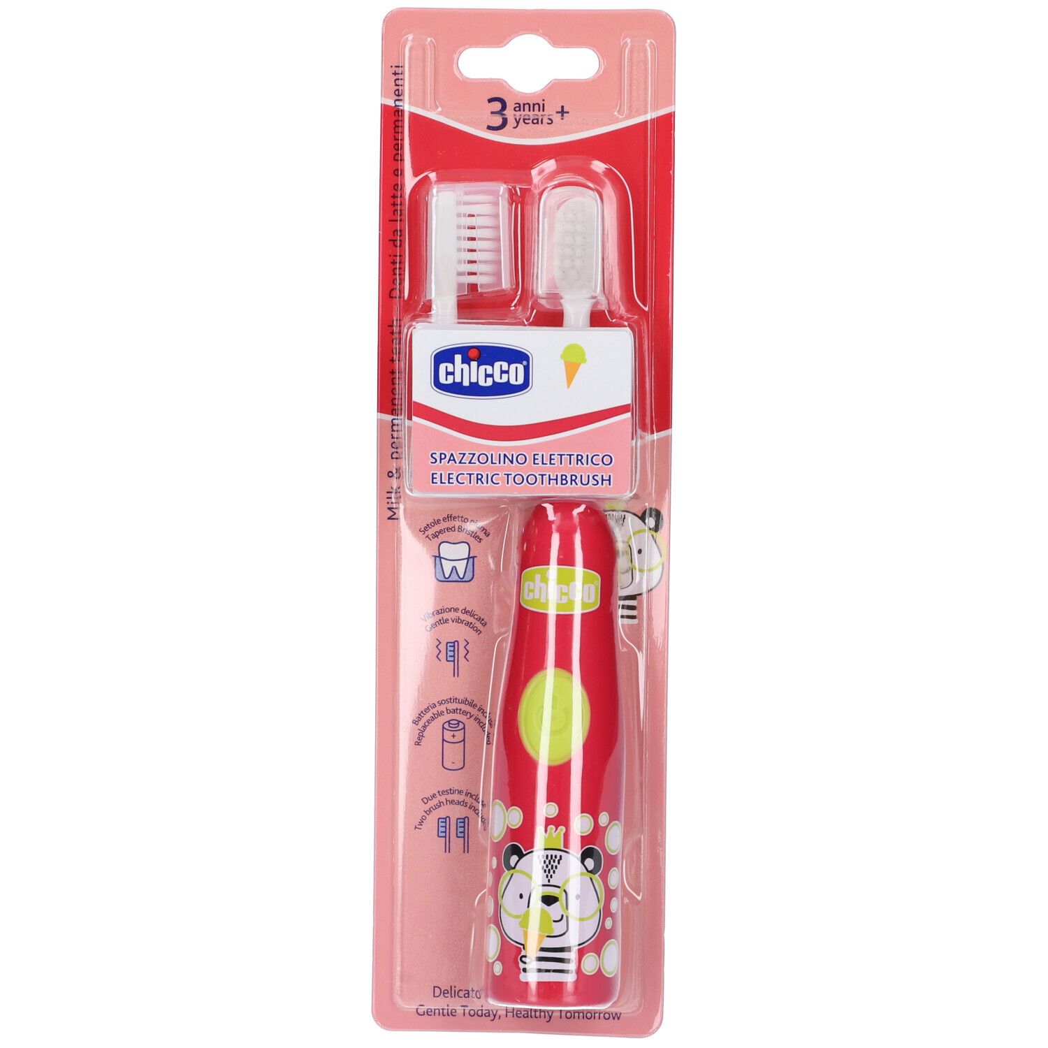 Chicco Spazzolino Elettrico Panda 3+ Anni da denti