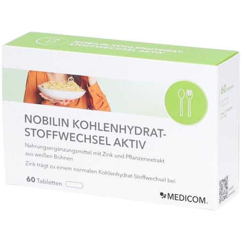 Nobilin Kohlenhydrat-Stoffwechsel Aktiv Tabletten 60 St