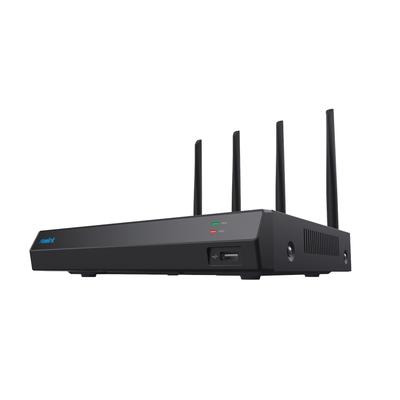 REOLINK Überwachungskamera Zubehör "NVS12W - 12-Kanal WiFi 6 NVR, unterstützt bis zu 16MP Kamera, 2TB HDD", schwarz, B:8