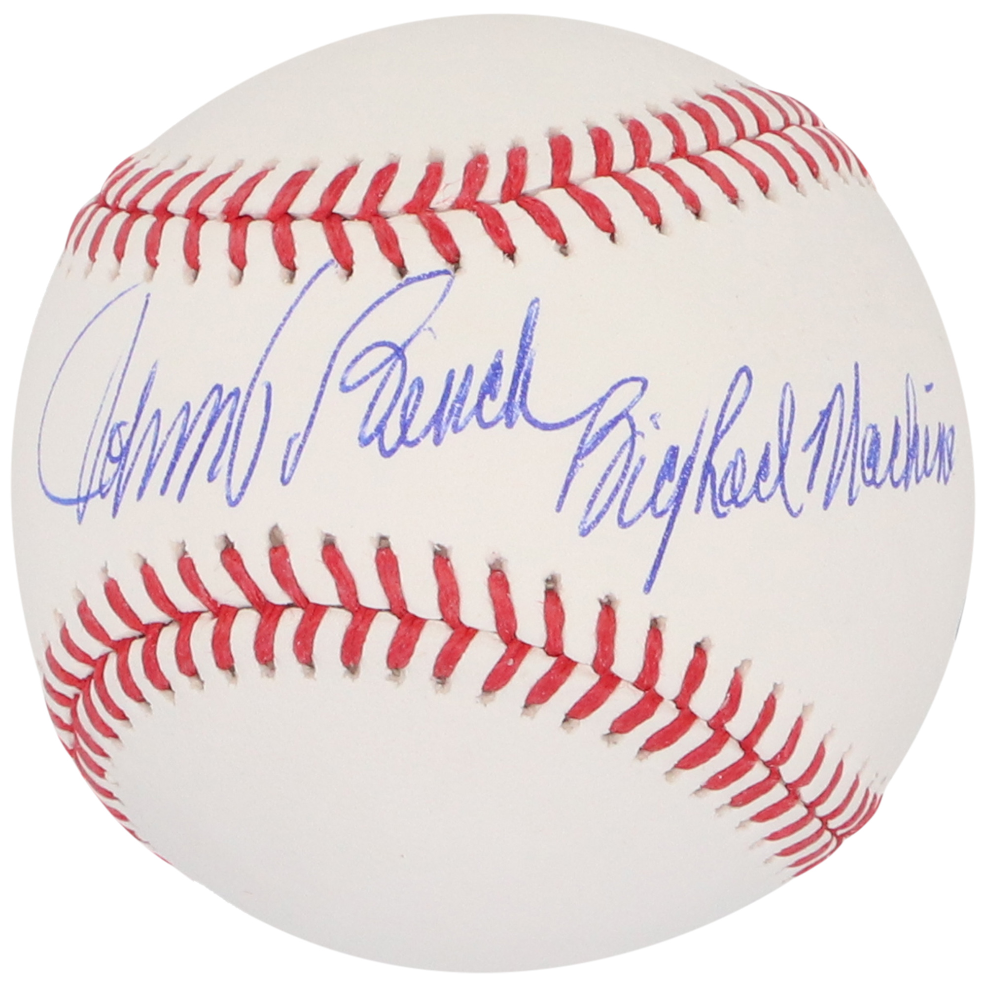 Johnny Bench Cincinnati Reds signierter Rawlings-Baseball mit „Big Red Machine“-Aufschrift Image