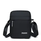 Mini borsa a tracolla in Nylon da uomo borsa a tracolla in tinta unita borsa a tracolla da lavoro Casual e alla moda per borsa a mano da uomo
