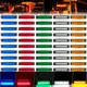 2/5/10pcs 12V 24V 6 LED Luci esterne per auto Indicatore di posizione laterale Avvertimento Luce del rimorchio Auto Bus Camion Camion Indicatore luminoso per auto