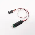 Terza luce modello di auto RC sistema di pannello interruttore luce LED a 3 canali 3CH interruttore off telecomando controller luce auto FUTABA TQI