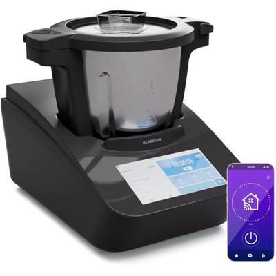 Klarstein - Küchenmaschine, Knetmaschine mit 4,7L Schüssel, 1700W Profi-Küchenmaschine mit Image