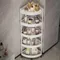 3/4/5 Tier Storage Shelf Rolling Cart Gap Storage Rack Large Capacity Kitchen Rack Bathroom