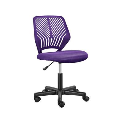 Schreibtischstuhl Drehstuhl Jugenddrehstuhl Bürostuhl mit Rücklehne ohne Armlehnen Arbeitsstuhl Image
