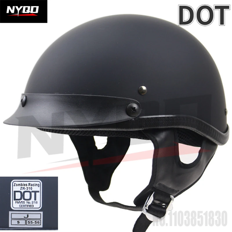 ZR-310 helm Motorrad helm Unisex Dot zertifizierter Motorrad helm mit doppelter D-Schnalle, einteiliges Drops hipping Casco Moto 헬 Image
