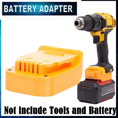 Adapter for OZITO 18V Power X-Change Lithium Battery Convert To for Dewalt 18V Power Tools Cordless
