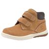 Klettboot TIMBERLAND "TODDLE TRACKSMID HOOK & LOOP BOOT", Damen, Gr. 23, gelb (wheat), Leder, sportlich, Schuhe, Winterstiefel, Winterboots, Snowboots, Winterschuhe, für Kinder