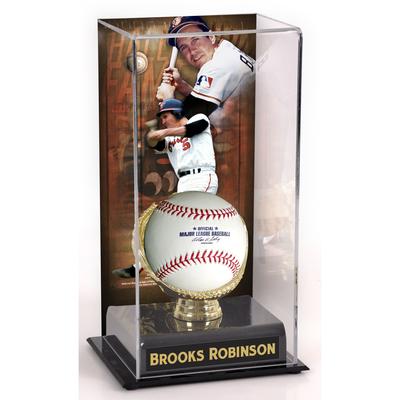 Brooks Robinson Baltimore Orioles Hall of Fame Sublimierte Vitrine mit Bild Image