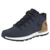 Schnürboots TIMBERLAND "SPRINT TREKKERMID LACE UP SNEAKER", Gr. 45, blau (navy, wheat), Leder, Synthetik, sportlich, Schuhe, Winterschuhe, Sneakerboots, Winterboots