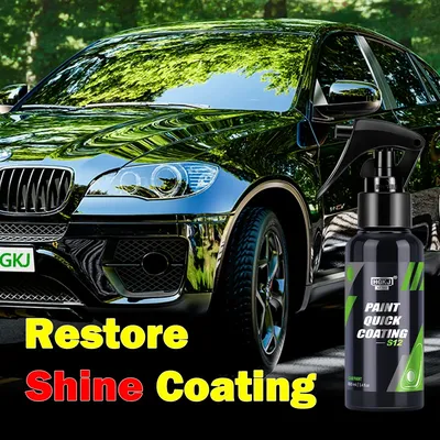 S12 Crystal Ceramic Car Coating Polishing Auto Oleophobic Hydrophobic Coating Water Repellent