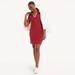 Nautica Women's Sustainably Crafted Deck Polo Dress Classic Red, XL