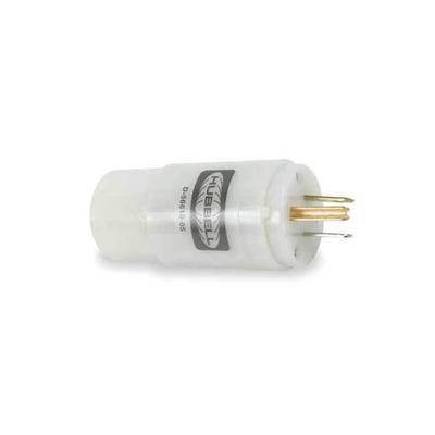 Hubbell Plug Config Adapter,Wht,5-15P,2500W HBL2271 - 1 Each