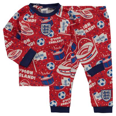 England C'Mon Pyjama-Set – Rot – Baby Image