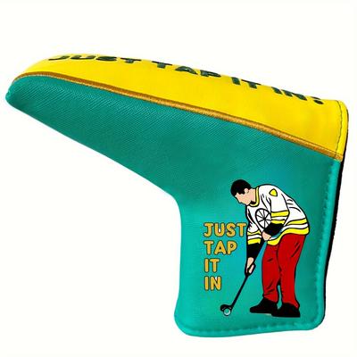 TEMU 1pc, Funny Golf Putter Cover, Golf Club Protective Headcover, Golf Blade Putter Cover, Golf Bag Accessory, Funny Golf Gifts For Men Women Golfers, Great Birthday Gift/father's Day Gift