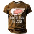 T-shirt pour homme Humour Adulte Animal Drôle Argot T-shirt à manches courtes T-shirt Imprimé 3D Col rond Rétro Vintage Décontracté Rue Style Sports Extérieur Vacances Sortie Rose Bleu Marron