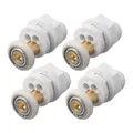 Rulli per porta doccia da 4 pezzi Rulli di alta qualità 19mm/23mm/25mm/27mm/29mm Ruote di ricambio per porta scorrevole in vetro