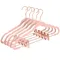 1pcs Non-Slip Clothes Hangers with Movable Clips Velvet Ultra Thin No Slip Rack Skirt Pants Velvet