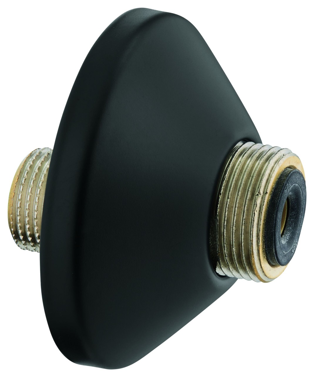 "Grohe S-Anschluss 12075 Verstellb. 7,5mm mit Schalldämpfer 1/2"x3/4" matt black, 120752430 120752430" Image