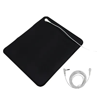 Earthing Universal Mat Grounding Mouse Pad Conductive Leather with15 feet Connection Cord Included