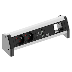 BACHMANN DESK 2xUTE 1xUSB Charger 1xCM GST18 Image